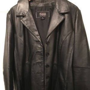 Leather Coat